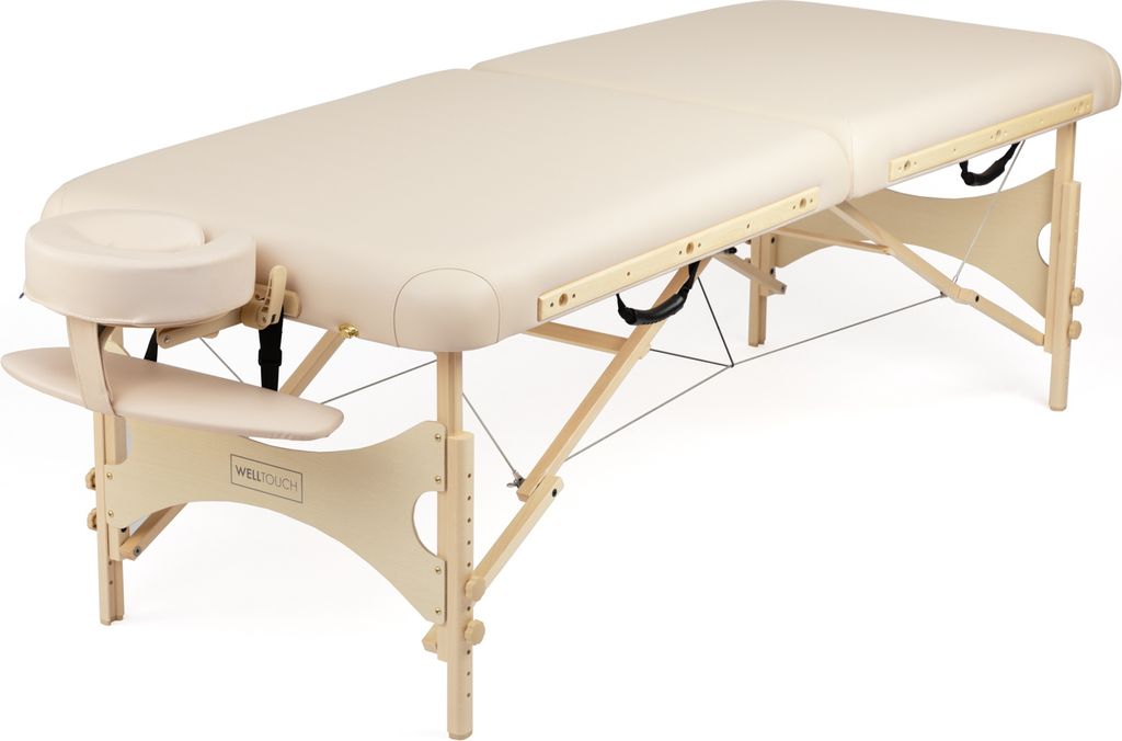 Massageliege KOMFORT II, 80x202 cm, ölresistent, 6,5 cm Produktbild 