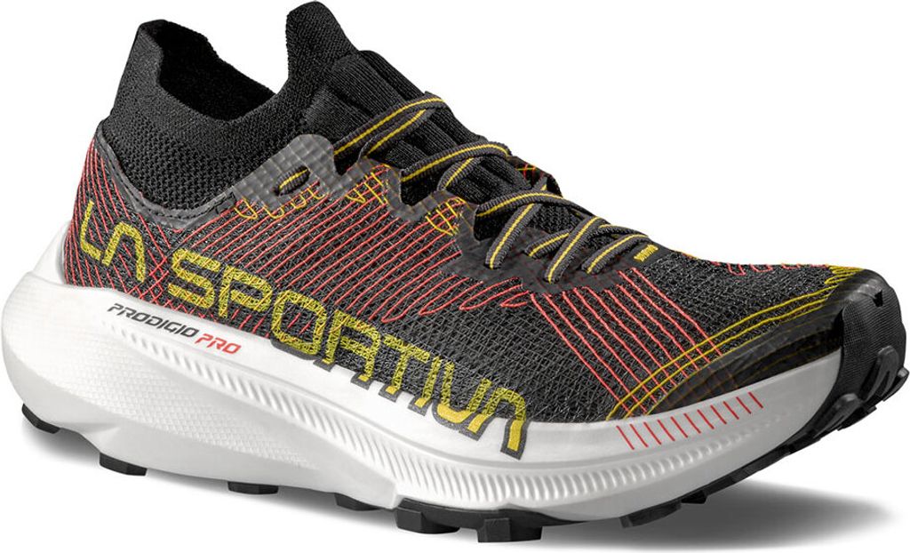 Prodigio Pro, Mountain Running, Man, Shoes, Low Cut, K00Y00 Black/Yellow, 40.5 - La Sportiva