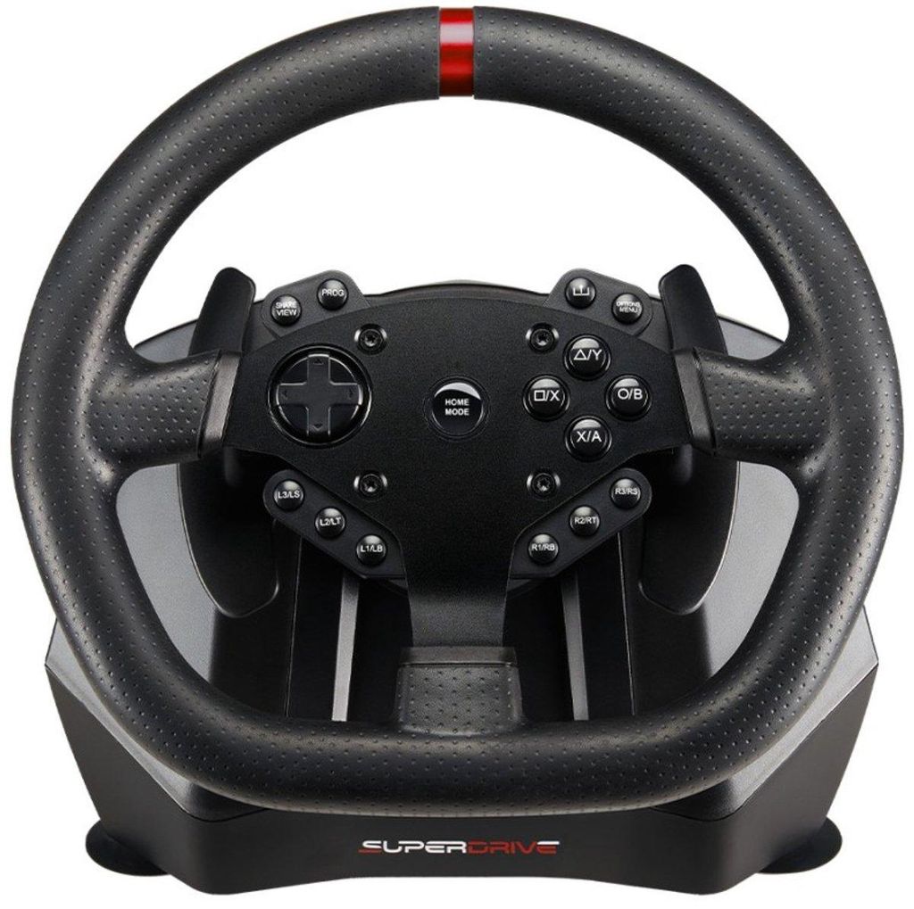 SuBsonic SA5659 - Volant + pédales - PlayStation 4 - Xbox Image du produit 