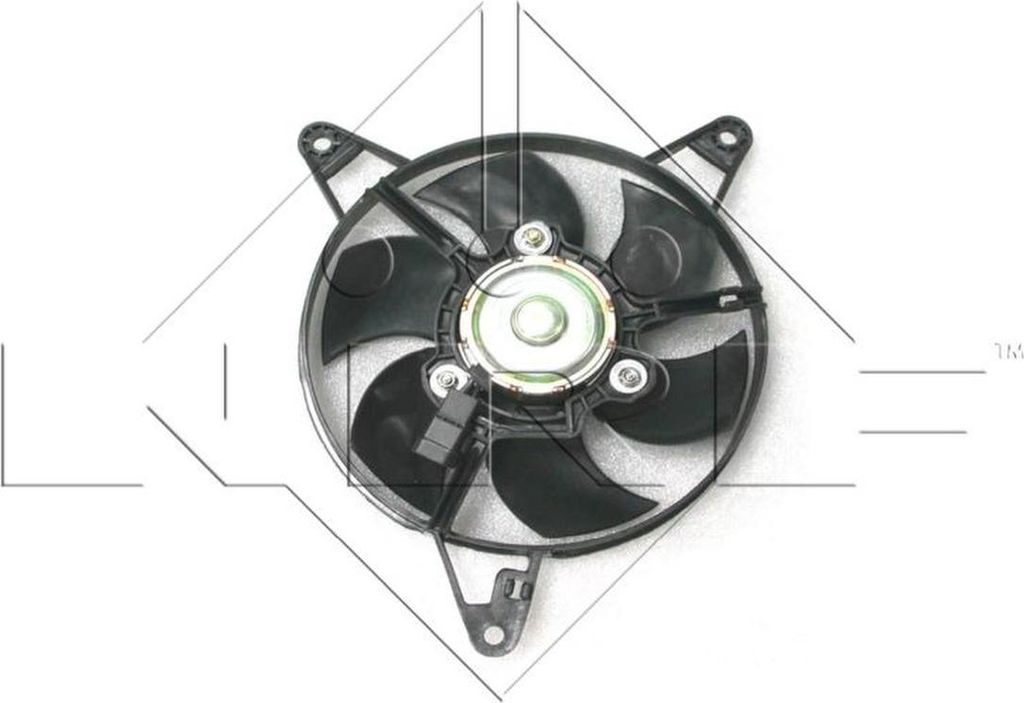 NRF 47498 Lüfter Motorkühlung Kühlerlüfter für FIAT Panda Schrägheck (141) Wasserkühler