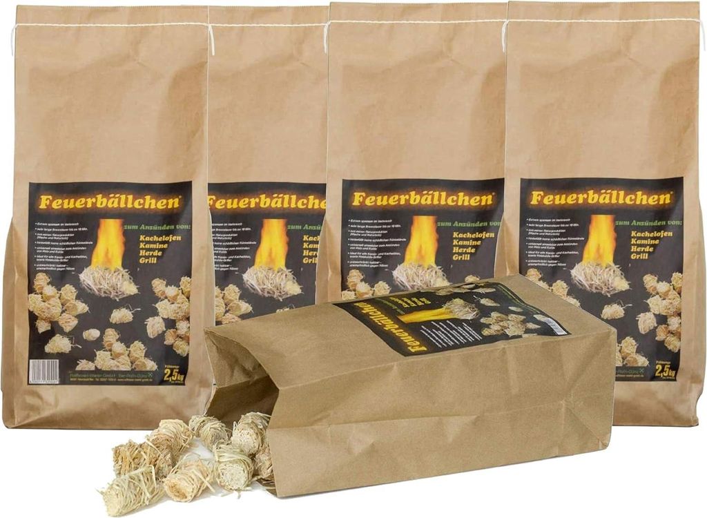 Raiffeisenwaren Feuerbällchen Anzünder, Inhalt 12,5 kg, Produktbild 