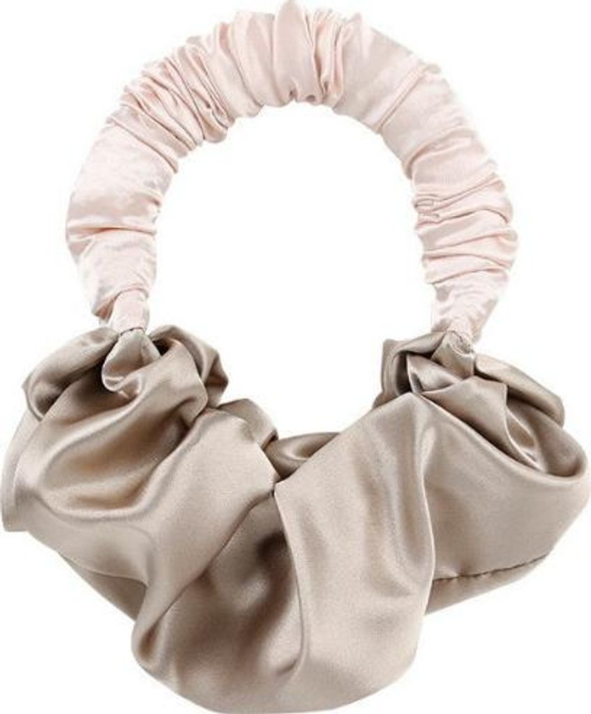 INF Mühloses, hitzefreies Lockenband für wunderschöne Locken Braun