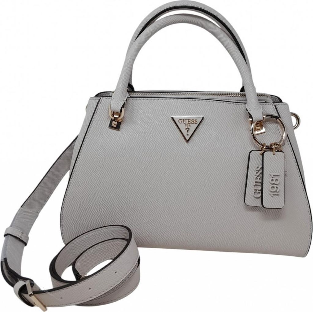 Elegante Beige Damen Handtasche mit vielen Fächern und Produktbild 