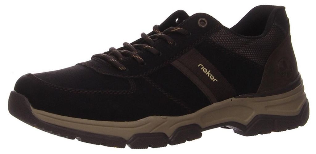 Rieker Schnürhalbschuhe bequem in schwarz, Gr. 40 Produktbild 