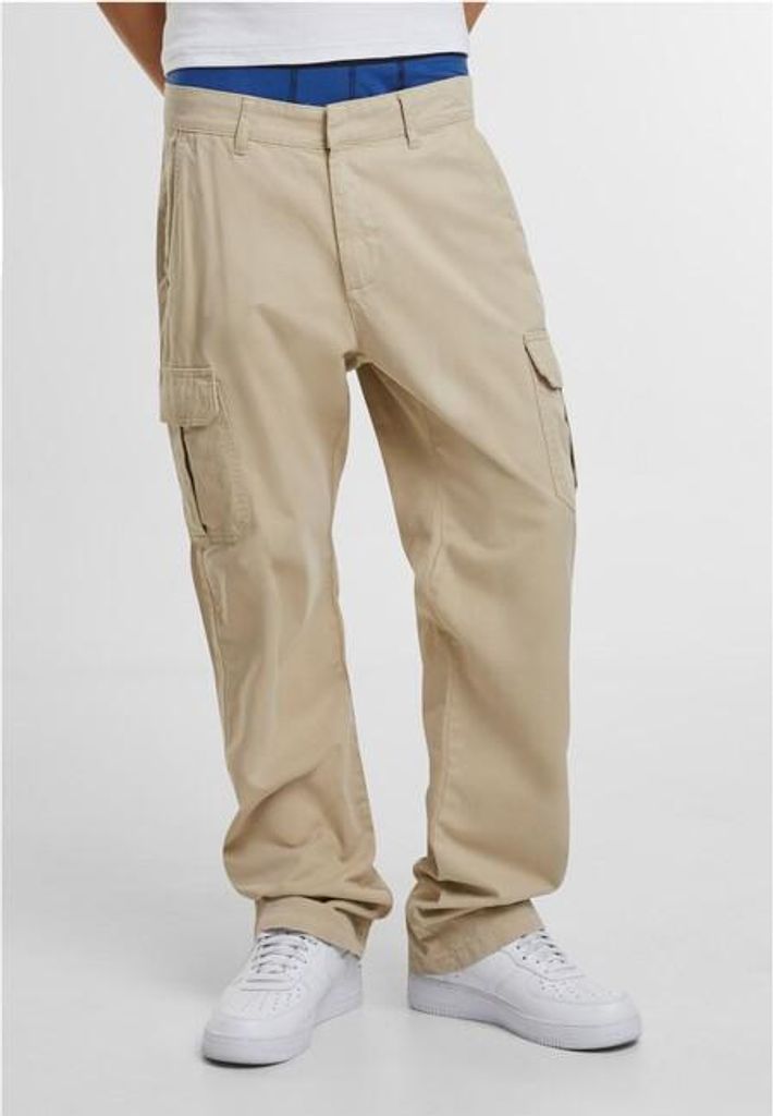 Urban Classics - Herren Straight Leg Cargohose SAND W36