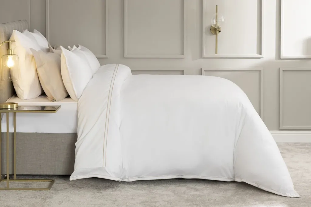 Parure de Lit de Luxe Superking Savoy BM500 - Idéal Grand Sommeil