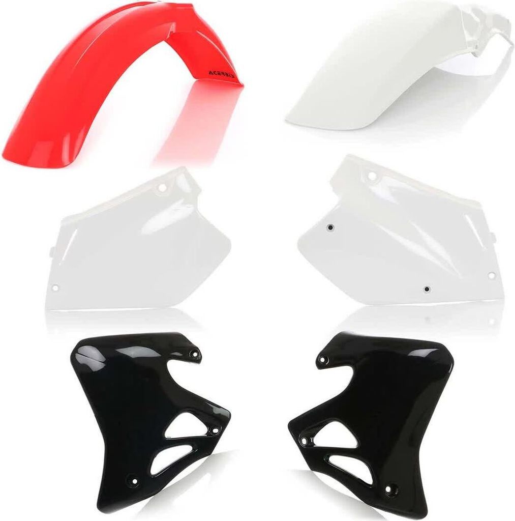 ACERBIS 97 Replica Verkleidungskit 6 Teile Rot/Weiß/Schwarz für HONDA CR R 2T