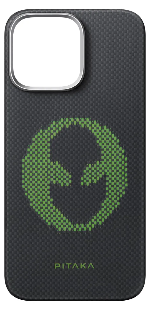 Fini les Coques Lourdes : Étui Ultra-Léger Pitaka x Aries iPhone 16 Pro Max Alien