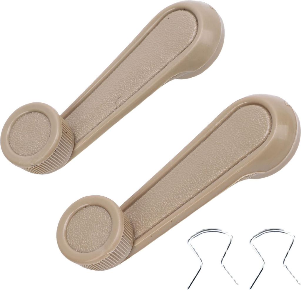 Auto-Innenfenster-Kurbel aus Kunststoff, langlebig, 6926004020B0, Ersatz für Tacoma Corolla Camry, Beige