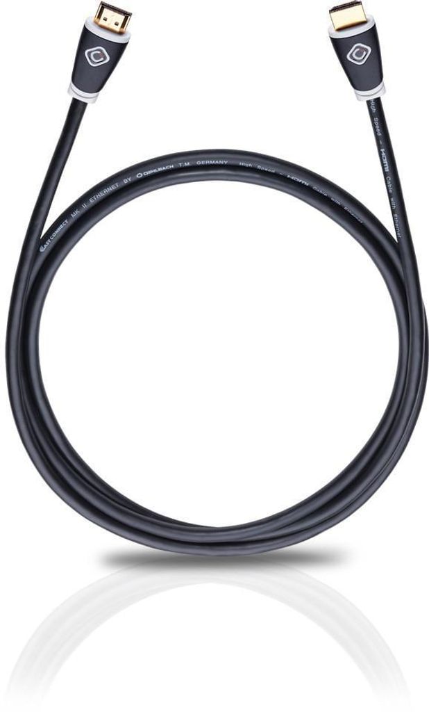 OEHLBACH 128, 2,5 m, HDMI Typ A (Standard), HDMI Typ A Produktbild 