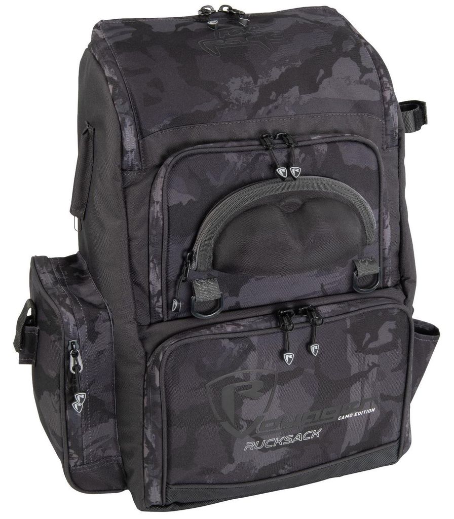 Fox Rage Voyager Camo Rucksack 50x39x26cm - Angelrucksack Produktbild 