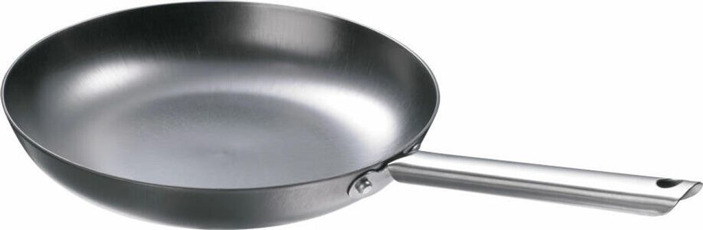 Schulte-Ufer Iron Star Bratpfanne, Eisenpfanne, Pfanne, Induktionsgeeignet, Backofenfest, Eisen, Ø 28 cm, 1450-28 i