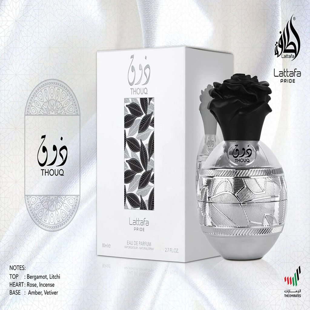 Lattafa Thouq Eau de Parfum, 80ml Immagine del prodotto 