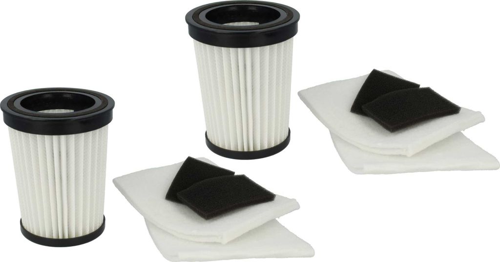 vhbw 10x Filter kompatibel mit Dirt Devil Centec M2827-9, M2827-6, M2827-5, M2827-8, M2827-7, M2827-2, M2827-1, M2827-4, M2827-3, M2827 Staubsauger