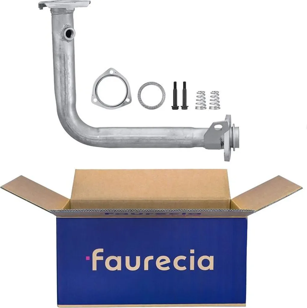 Tube d'échappement avec kit de montage HELLA pour PEUGEOT 206 2A/C