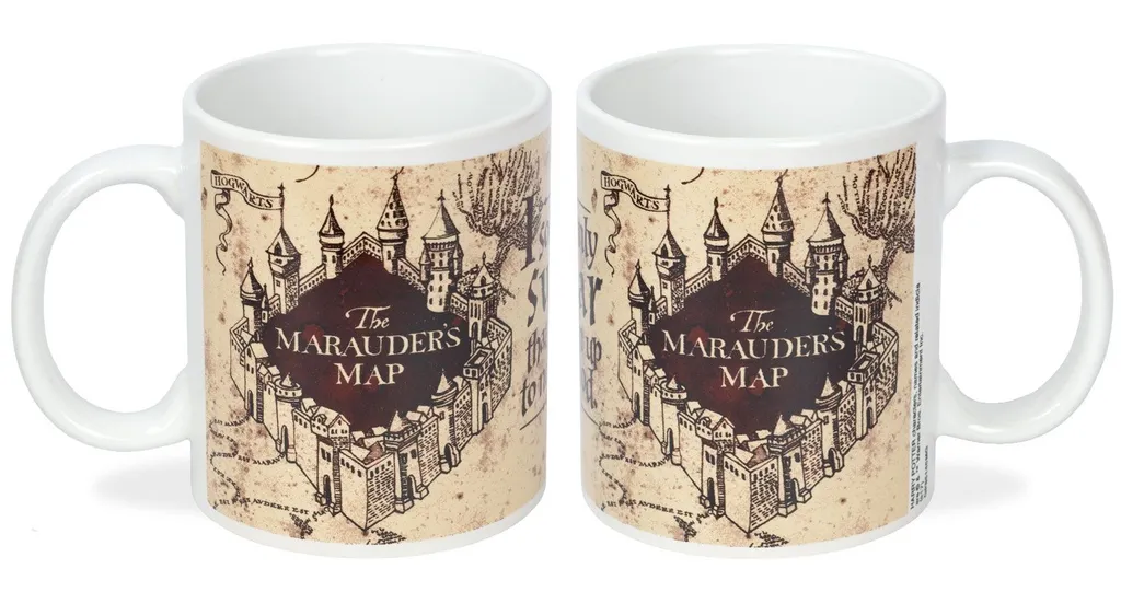 Harry Potter Gift Set: Tazza Ceramica e Mappa del Malandrino Ufficiale
