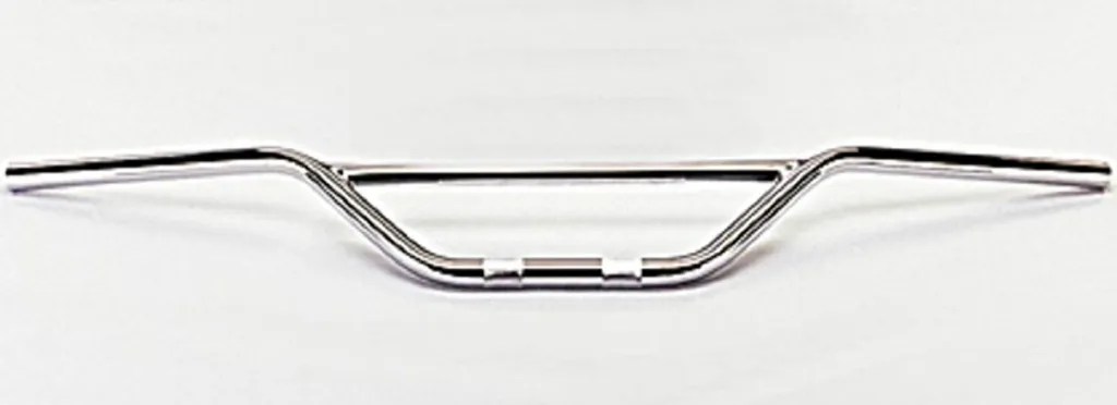 Guidon Cross FEHLING 22mm 89cm Chrome pour Personnalisation Moto Enduro