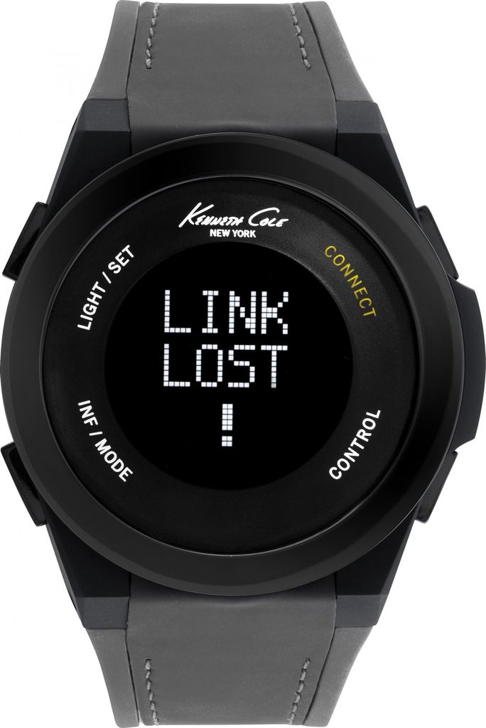 Kenneth Cole Connect Herren Smart Watch grau/schwarz Produktbild 