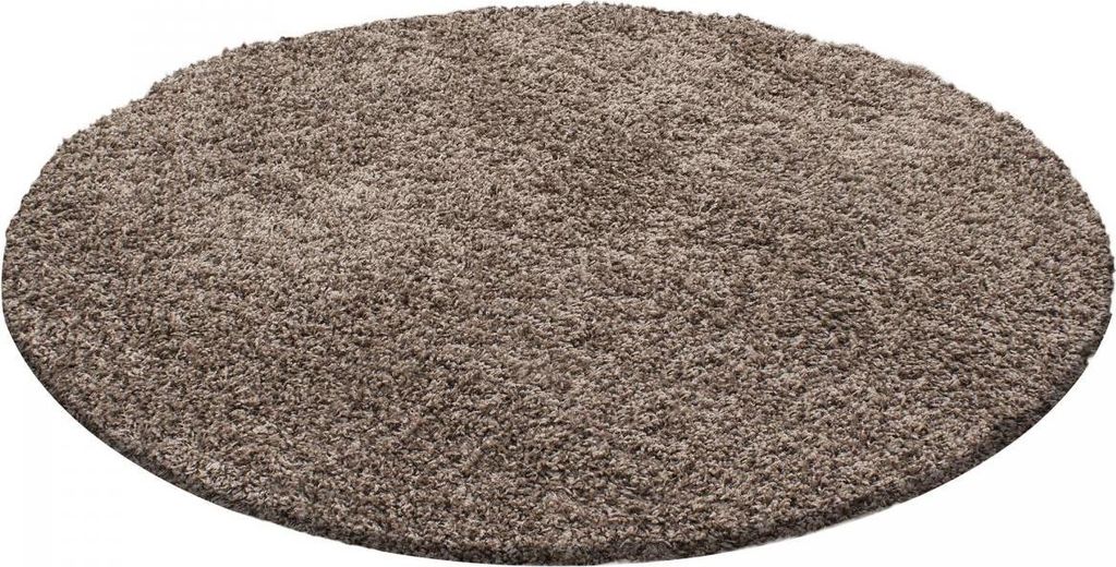 Hochflor-Teppich mit gewebtem Uni-Muster UNI L