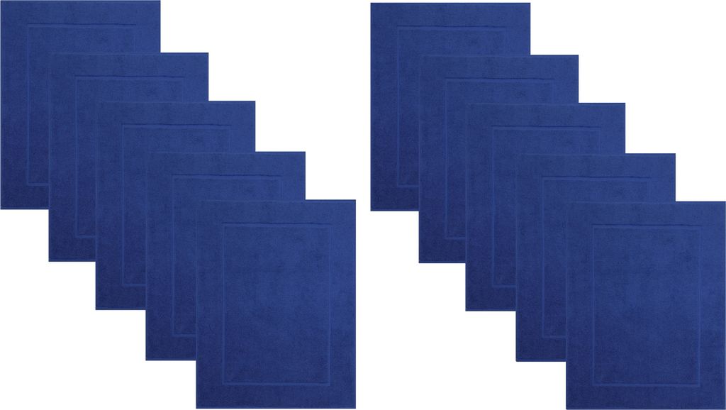 Betz 10 Stück Badvorleger 50x70 cm PREMIUM Badematte Produktbild 