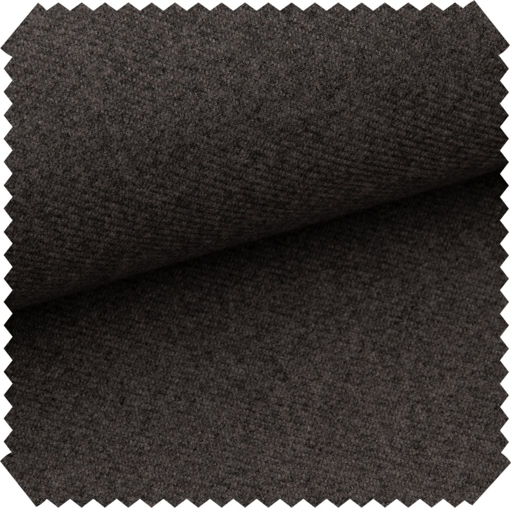 novely exquisit CALMI Polsterstoff in Woll-Optik - Schwer Entzündbarer Möbelstoff - Melange Meterware 1lfm - Farbe: 03 Hellbraun