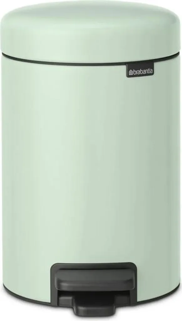 Petite poubelle de salle de bain 3L à pédale - Coloris Vert Pastel
