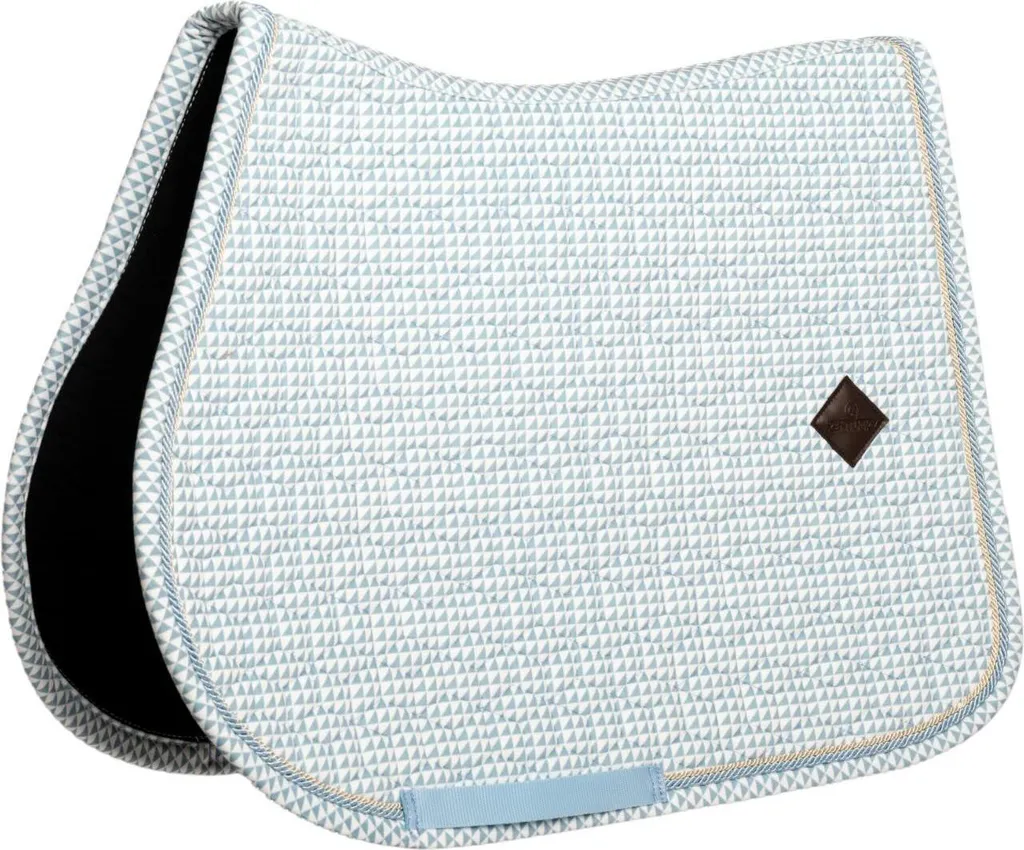 Sottosella Kentucky Velvet Pony Azzurro - Collezione Jumping Deluxe - 5