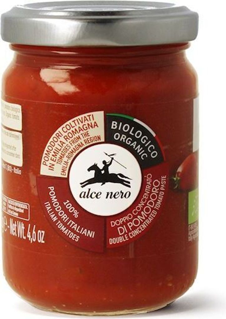 Alce Nero  Tomatenkonzentrat Glas 130 g, 130 g, 111 kcal, Produktbild 