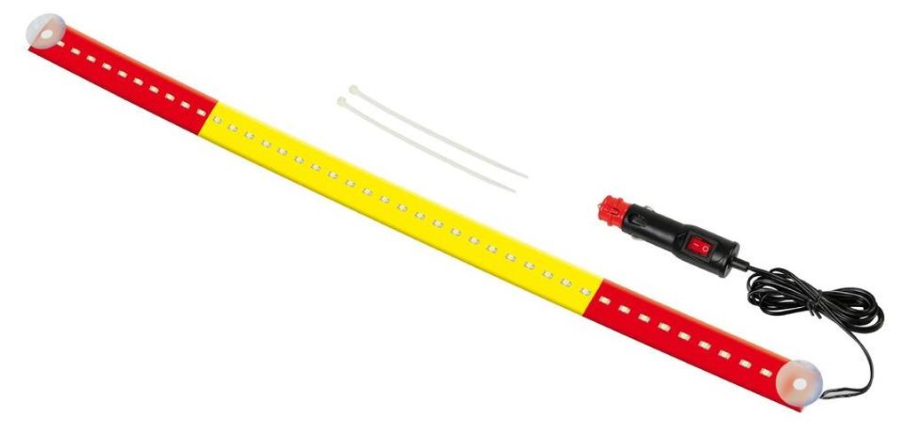 Lampa świecąca flaga 60 cm, 42 diody LED, 24V - Hiszpania Zdjęcie produktu 