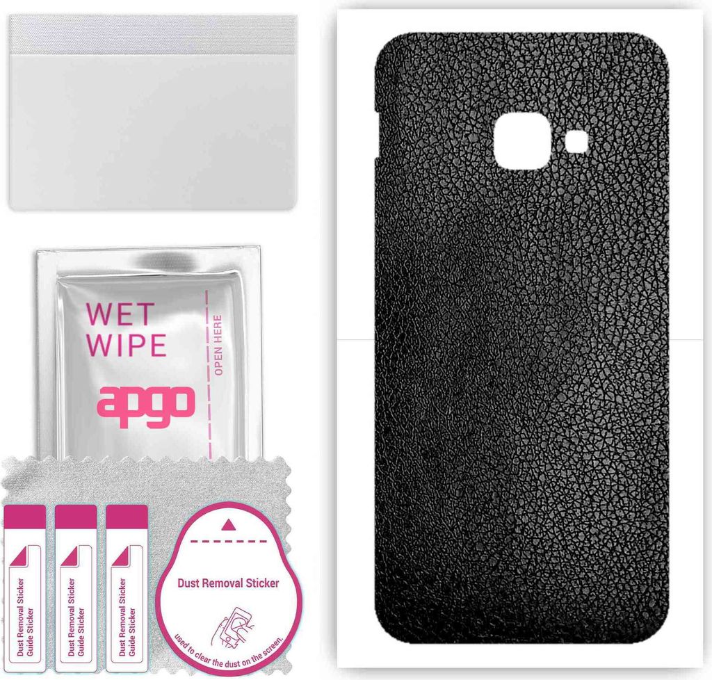 apgo Rückseite Schutzfolie, Skin, kompatibel mit Samsung Galaxy Xcover 4s, Hinten Displayschutzfolie aus Vinylfolie, kratzfest, einfache Montage -...