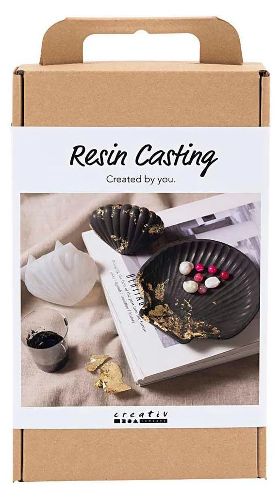 Kit résine Mossel Black Gold sans bulles pour moulages parfaits DIY