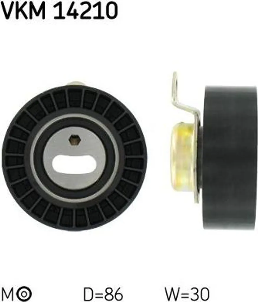 SKF VKM 14210 Rouleau Tendeur Courroie Crantée OE 928M6K254AC pour Ford