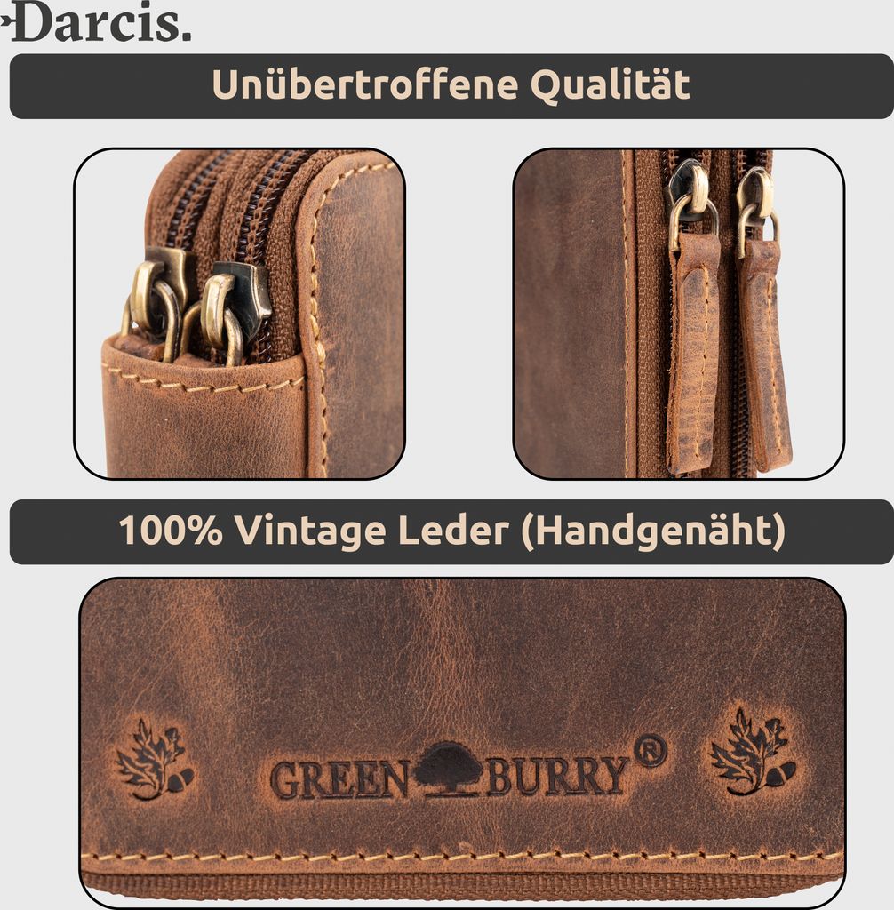 Darcis Federmäppchen -Stiftemappe Vintage Produktbild 8