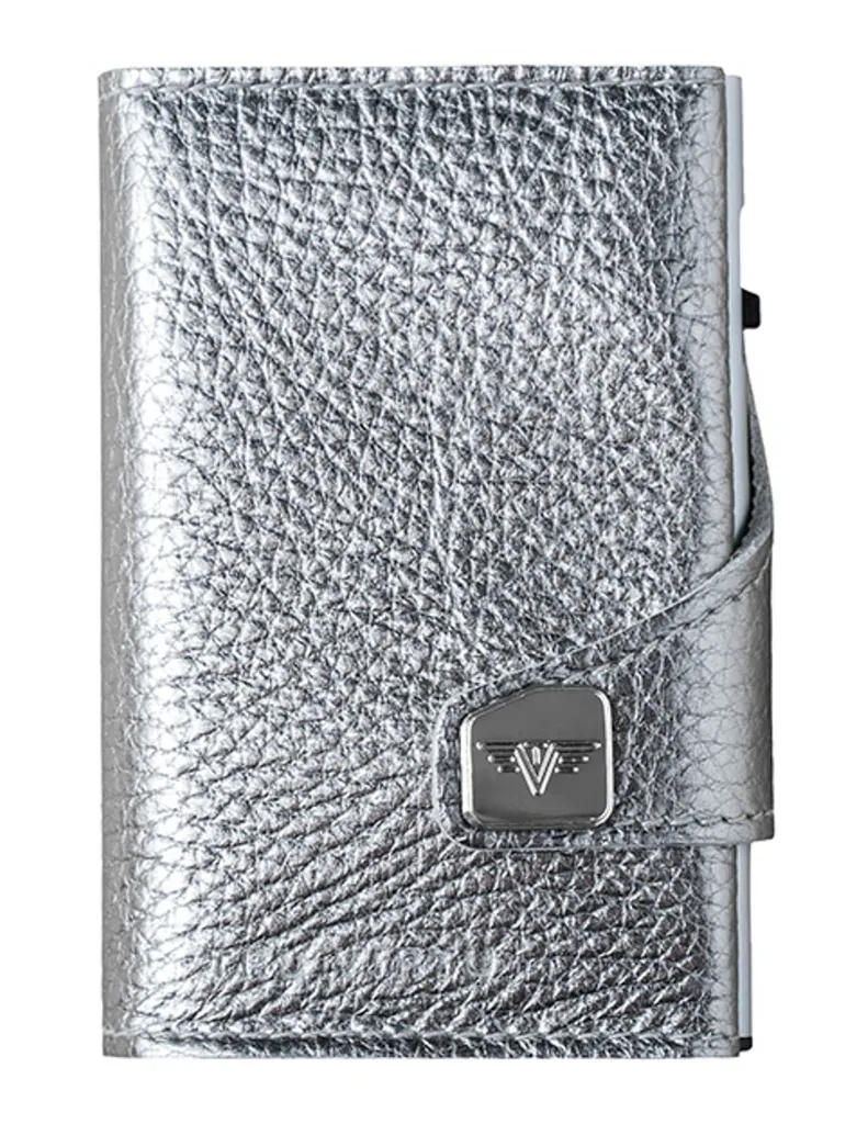 Étui de protection RFID TRU VIRTU Click & Slide Silver Arrow argenté