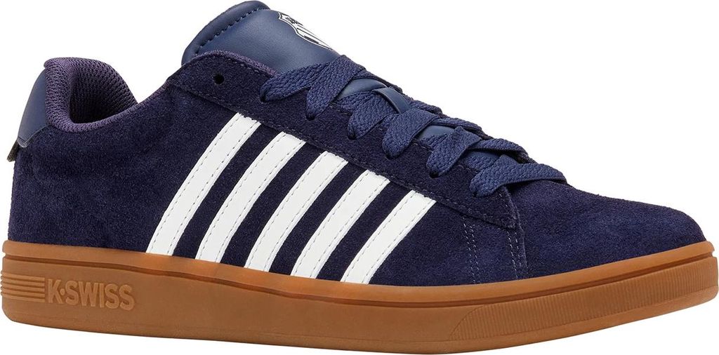 K-swiss COURT TIEBRK II SDE Herren Marineblau Sneakers Wildleder (09492-465-M)