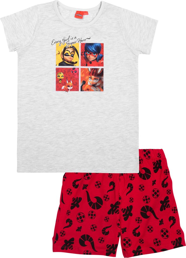 Miraculous Schlafanzug für Mädchen - Ladybug Kinder Pyjama Produktbild 