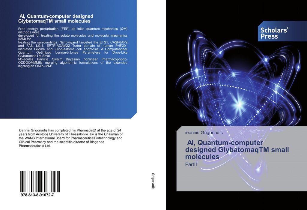 AI, Quantum-computer designed GlybatomaqTM small molecules