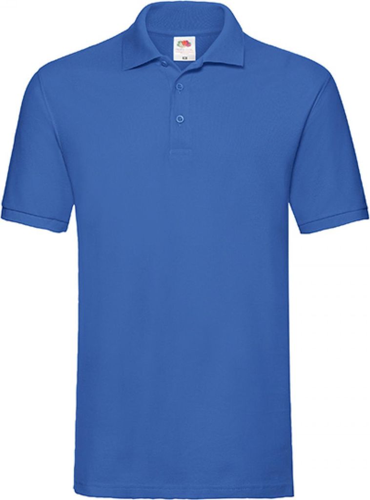 Fruit of the Loom 63-218-0 | Herren Premium Poloshirt - Farbe: Royal Blue - Größe: 3XL