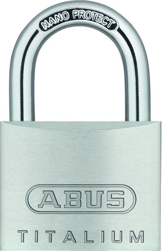ABUS 64TI/40, Herkömmliches Vorhängeschloss, Tastensperre, Produktbild 