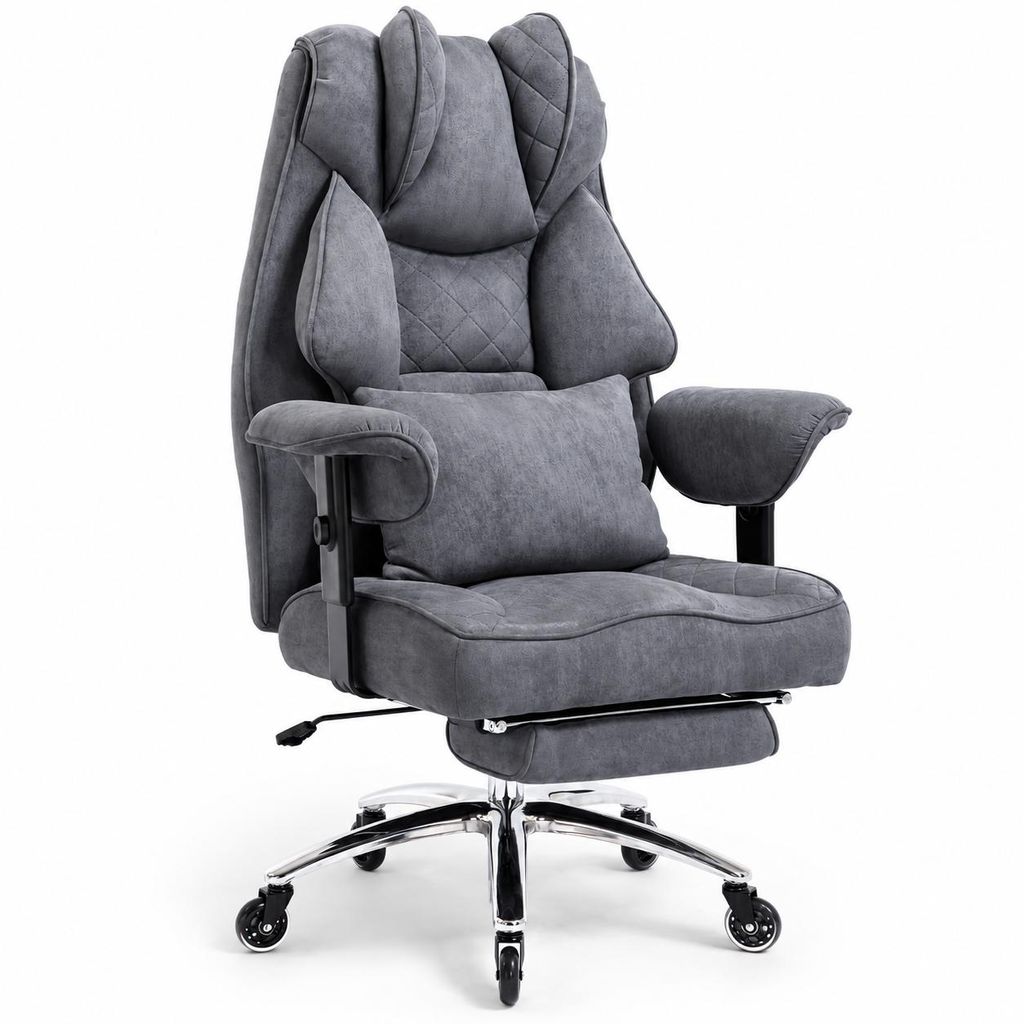 CRELIV -Ergonomischer Bürostuhl aus Stoff, Chefsessel mit Produktbild 