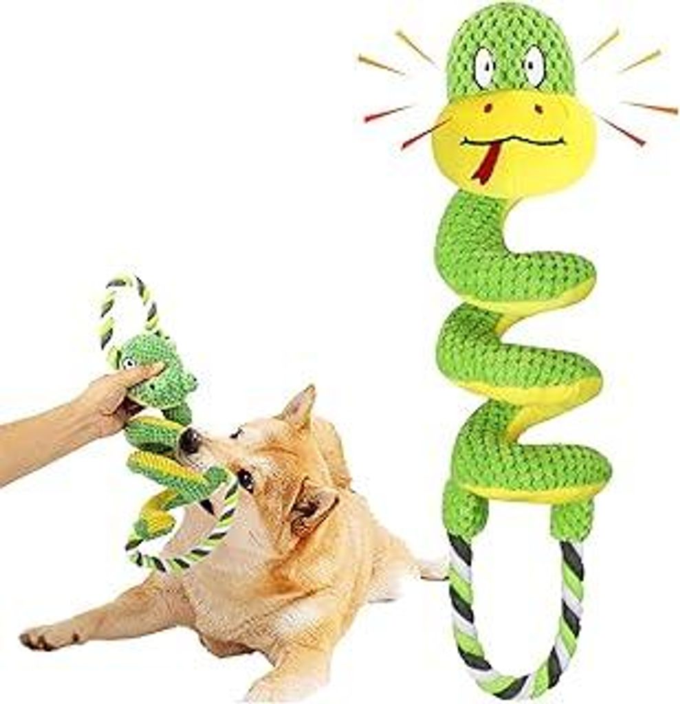 Bissfestes Hundeseil Spielzeug, Hundespielzeug Seil, Zerrspielzeug Hundespielzeug Seil, Unzerstörbare Kauspielzeug für Kleine, Mittelgroße und G...