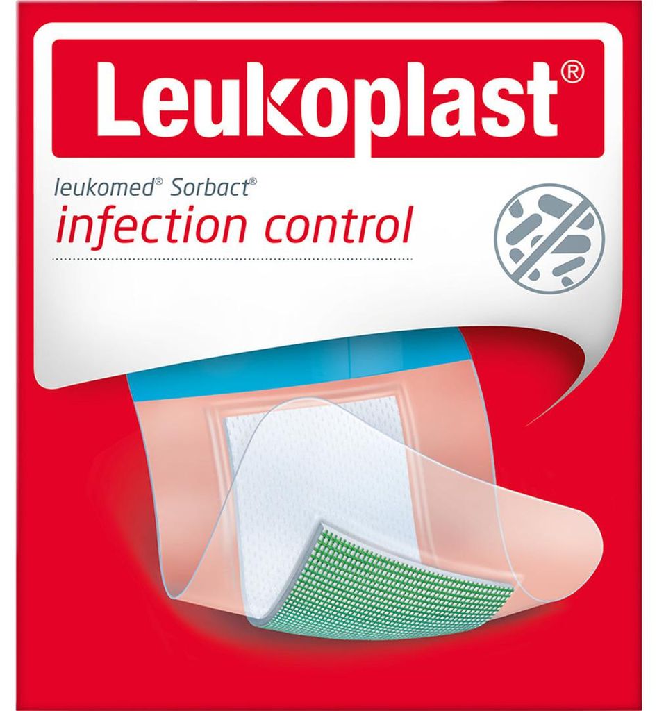Leukoplast Leukomed Sorbact steril 5x7,2 cm 3 St Produktbild 