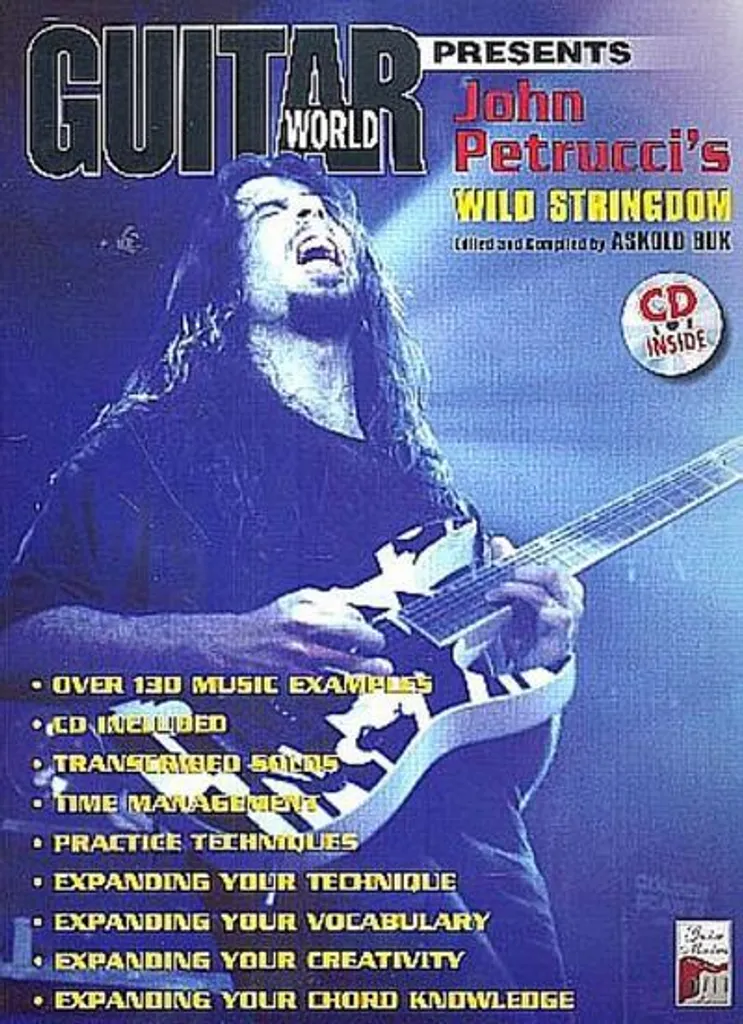 Apprendre la Guitare Metal avec John Petrucci : Livre Wild String Solo
