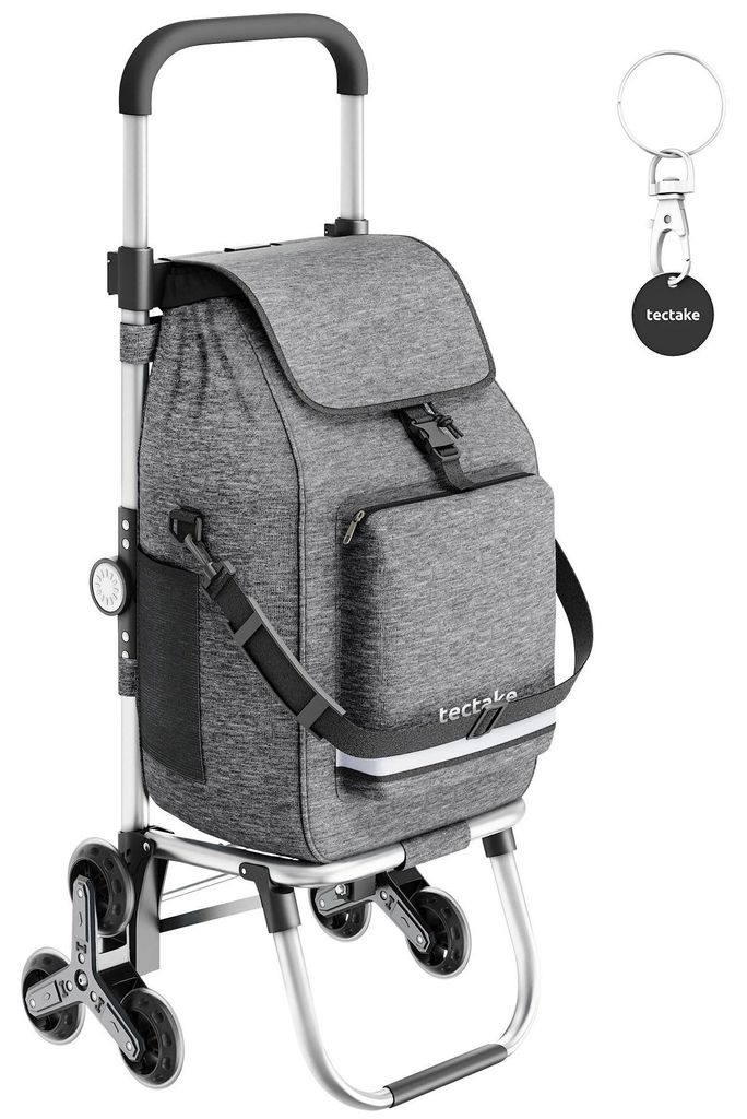 tectake® Einkaufstrolley Shopper 3-in-1, Nutzung auch als Produktbild 