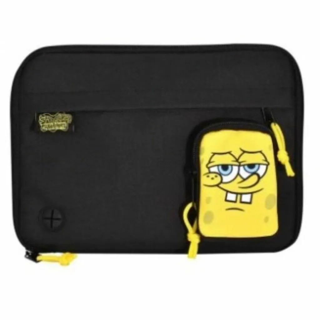 Sac à dos Bob l'éponge en nylon résistant pour enfant et ado