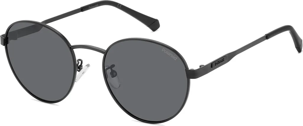 Polaroid PLD 2144/G/S/X NERO OPACO/GREGIO 52/19/145 Occhiali da sole unisex