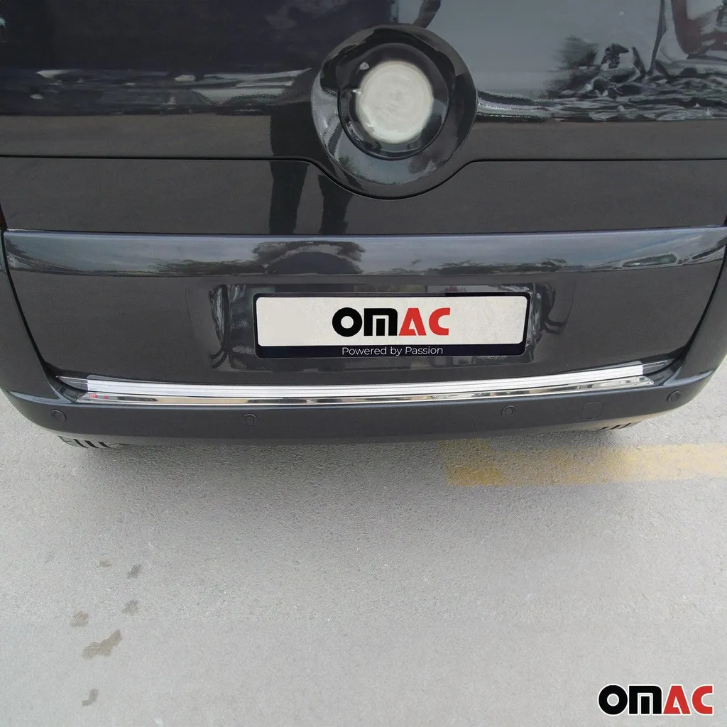 Modanatura bagagliaio posteriore per Fiat Fiorino Qubo 2007-2021 acciaio inox cromato