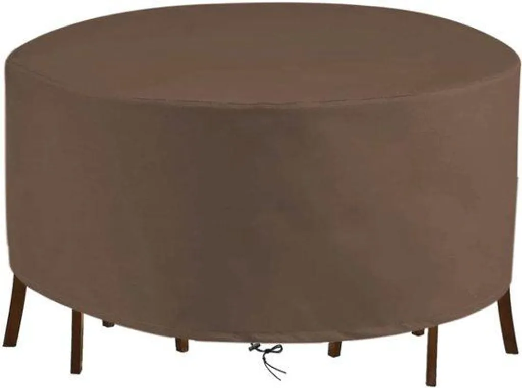 Housse protection jardin ronde 110 cm noire - Finissez-en avec la rouille