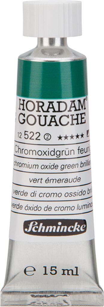 Schmincke 15ml HORADAM Gouache Heliogruen blaeulich Gouache 12 520 006