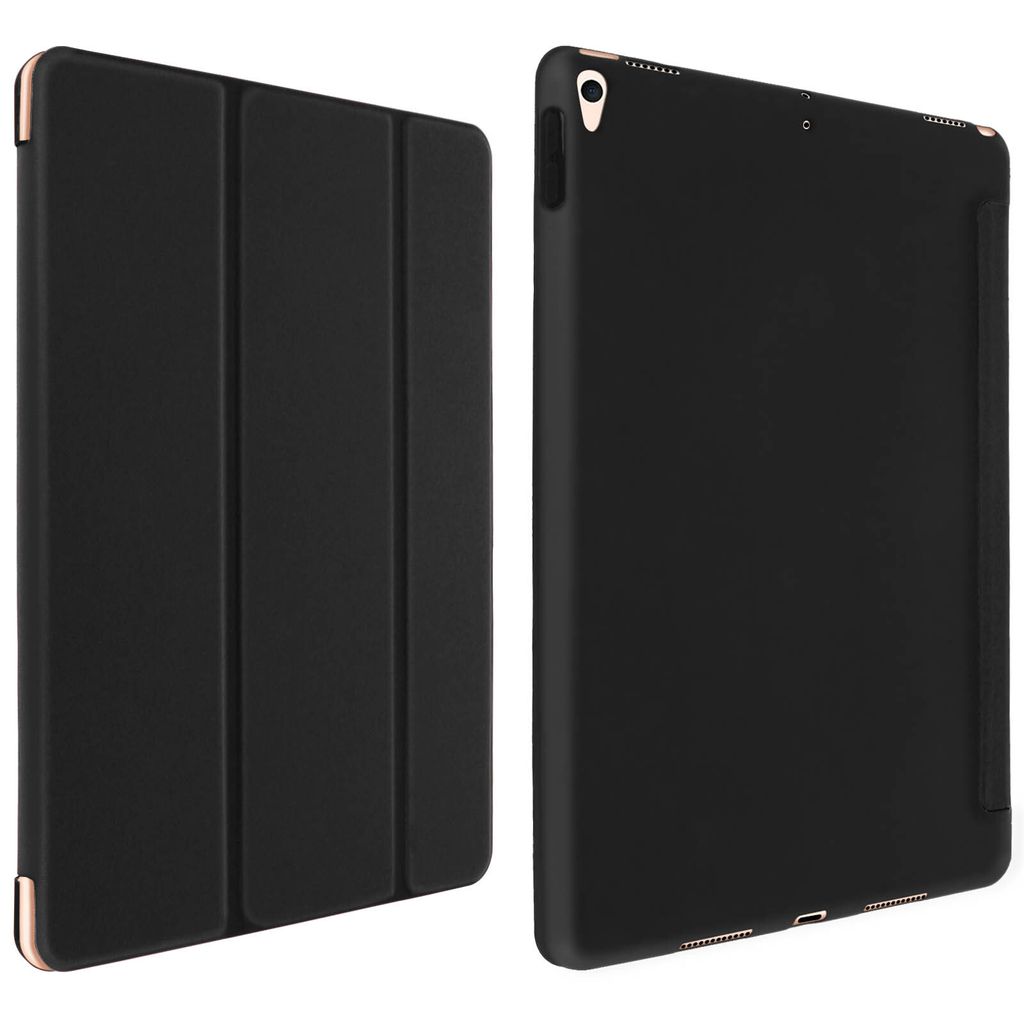 Trifold Klapphülle + Standfunktion für iPad Air 3 2019 /iPad Pro 10.5 - Schwarz